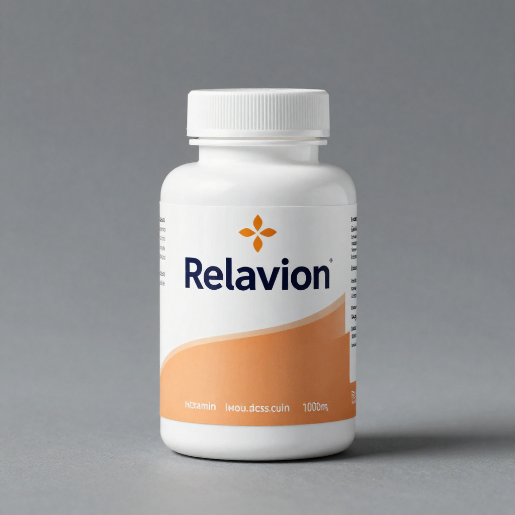 Relavion balanced daily complex supplement bottle front view